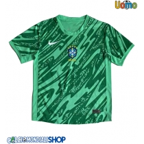 Maglie da calcio Brasile Portiere Prima Maglia Copa America 2024 Manica Corta